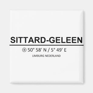 Imã Sittard Geleen Coordenaten - Sittard Geleen Coordi