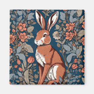 Imã Sitting William Morris Inspirou Floral