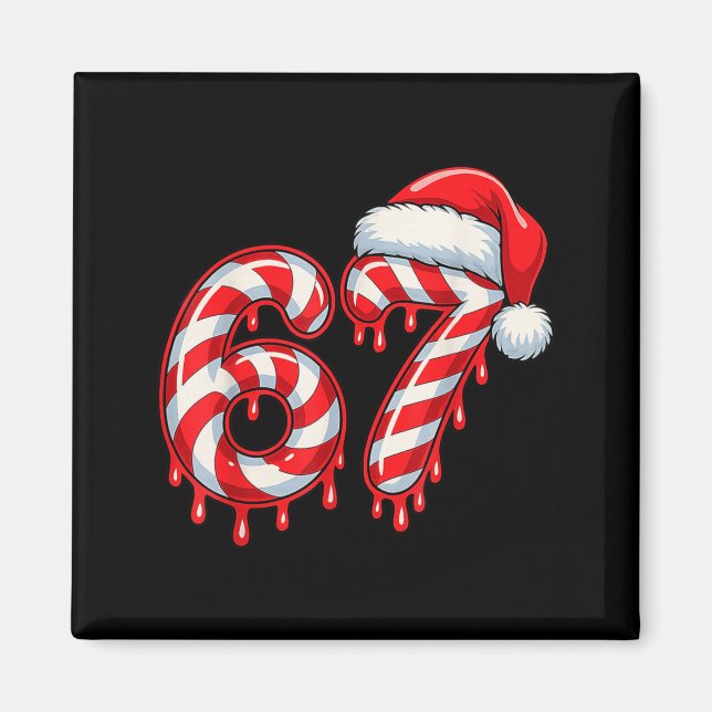 Imã Six Seven 67 6 7 Kids 67 Boys Youth 6-7 Meme Candy (Frente)