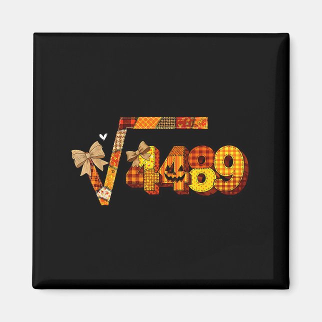 Imã Sixty Seven 67 Meme Square Root 4489 Slang Math Te (Frente)