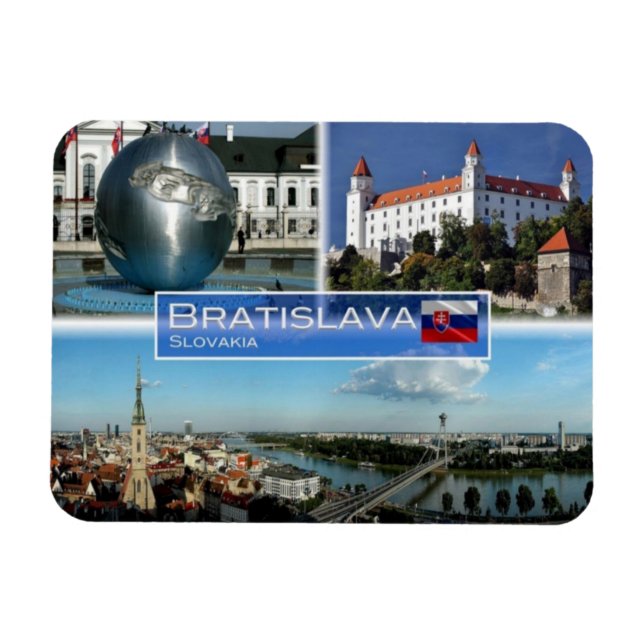 Ímã SK Eslováquia - Bratislava - (Horizontal)