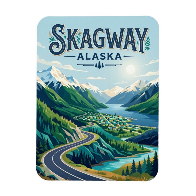 Ímã Skagway EUA (Vertical)