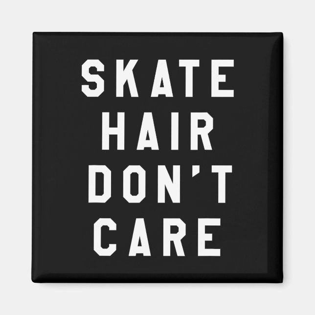 Imã Skate Cabelo Não Liga Skate Longboard  (Frente)