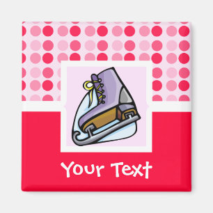 Imã Skate de gelo bonito