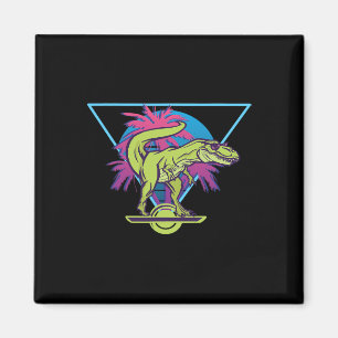 Imã Skate Elétrico Moderno T-rex Flutuante Retro Em