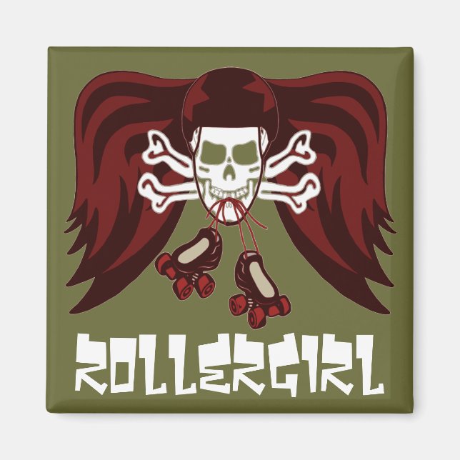 Imã Skate ou morra com asas de anjo (Frente)