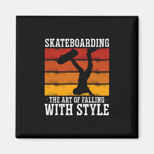Imã Skateboarding A Arte De Cair Com Estilo 