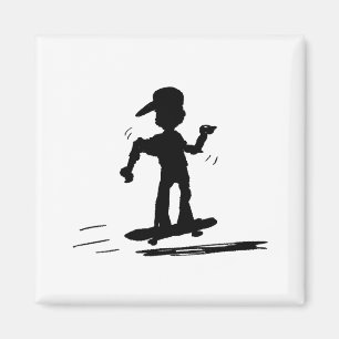 Imã Skater Kid por Designs Cussdum