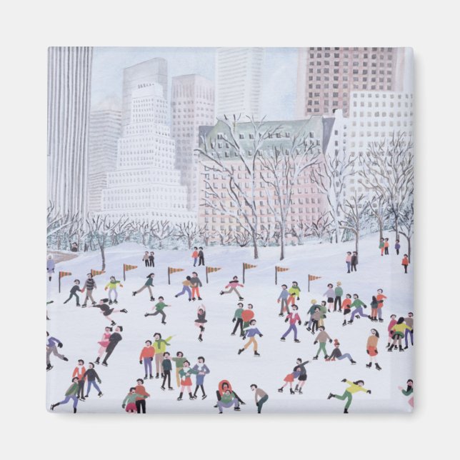 Imã Skating Rink Central Park Nova Iorque 1994 (Frente)