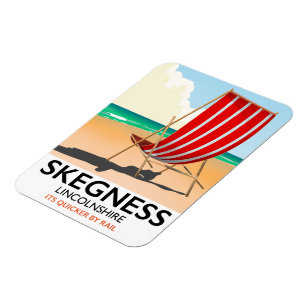 Ímã Skegness Lincolnshire poster