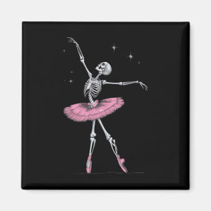 Imã Skeleton Balé Halloween Costume Engraçado Skype