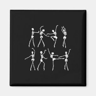 Imã Skeleton Costume Ballerinas Balé Dance Cute Hall