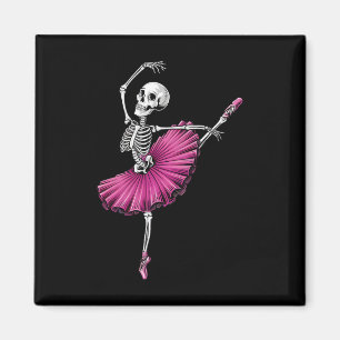 Imã Skeleton Dancing Balés Alojantes Spooky Halloween