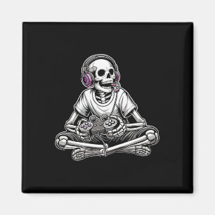Imã Skeleton Halloween