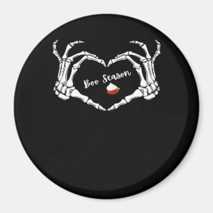 Imã Skeleton Hand Heart Season Classic