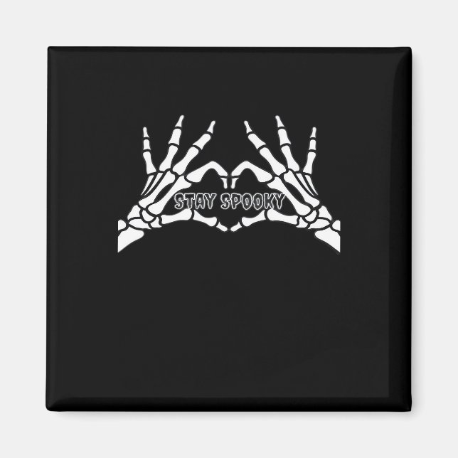 Imã Skeleton Heart and Mands Classic Design (Frente)