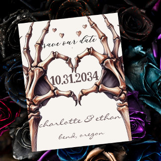 Ímã Skeleton Heart Save the Date