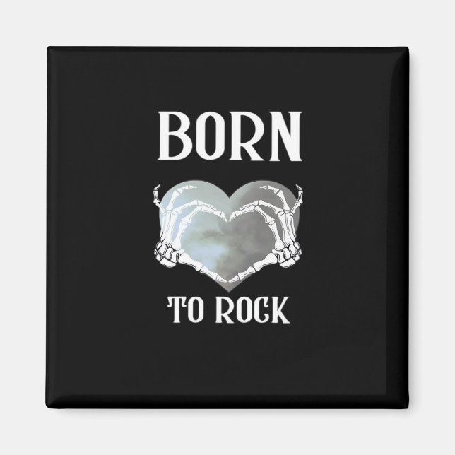 Imã Skeleton Mãos Cinza Gráfico Para Clássico (Frente)