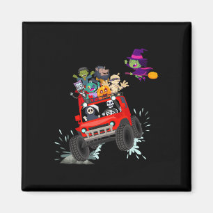 Imã Skeleton Mummy Vampire Zombie Caminhão Monstro