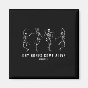 Imã Skeleton Seco Bones Vêm Vivos Christian Ha