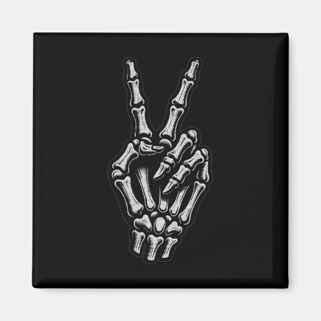 Imã Skeleton - Sinal de Paz 1 (Frente)