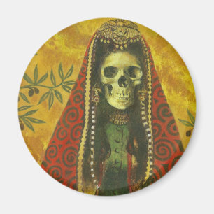 Imã Skeleton Witch Design