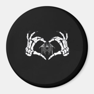 Imã Skeletons Token Heart Mands