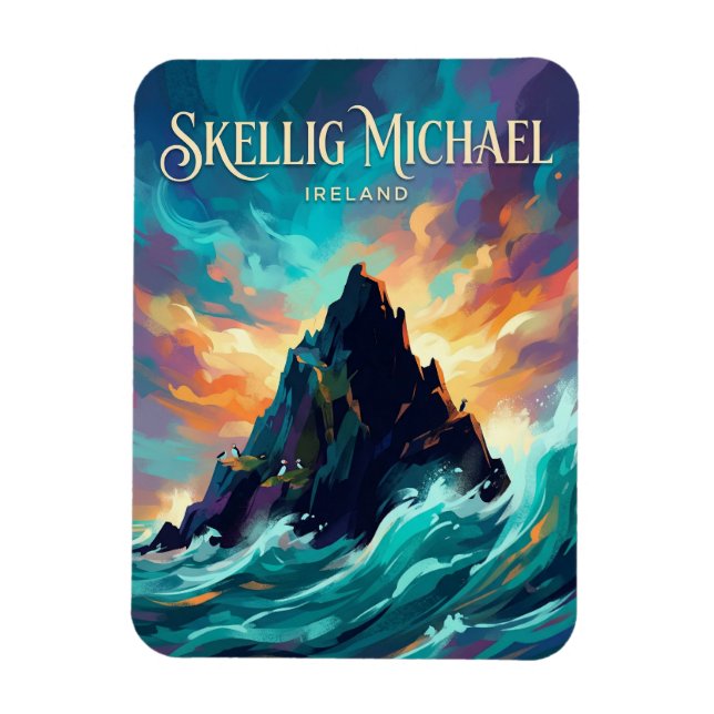 Ímã Skellig Michael Irlanda (Vertical)