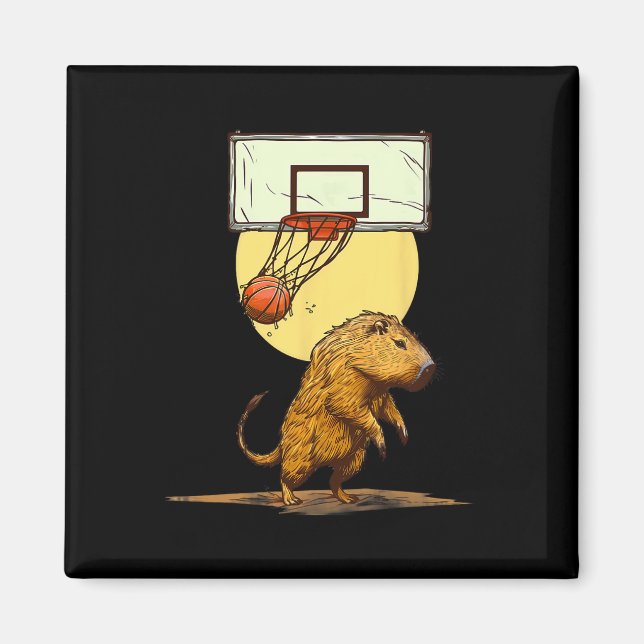 Imã Sketll Capyra Slam Dunk Bll Player Sketll Lover (Frente)