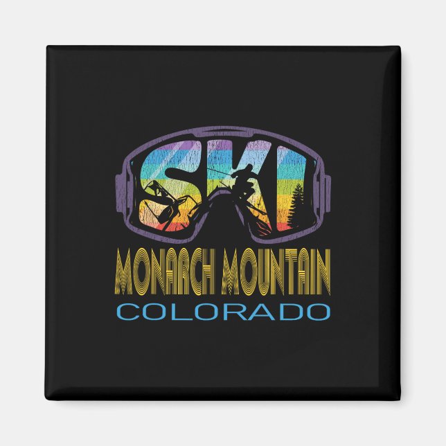 Imã Ski Monarch Mountain Colorado Skiing Vacation  (Frente)