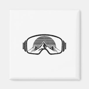 Imã Ski Snowboard Goggles Esquiando Snowboard Skier Sn