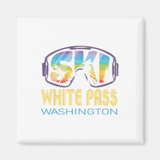 Imã Ski White P Washington Skiing Vacation  (Frente)