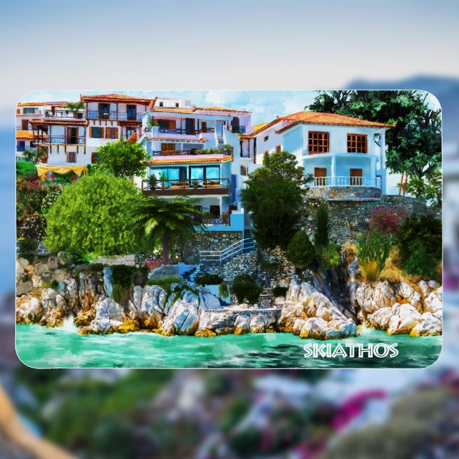 Ímã Skiathos (Criador carregado)