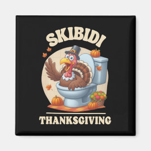 Imã Skibidi Thanksaking Engraçado Meme Skibidi Toilet,