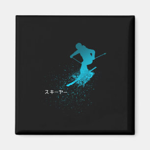 Imã Skier, Ski, Imagem Japonesa