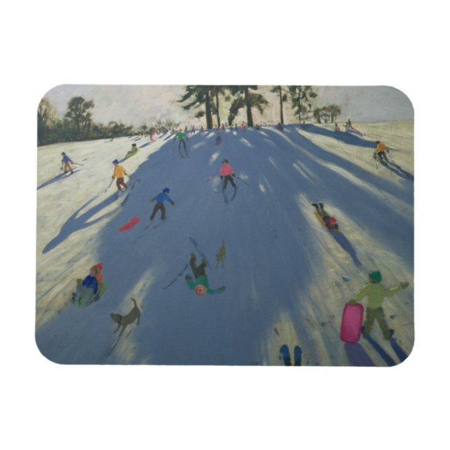 Ímã Skiing Calke Abbey Derby (Horizontal)