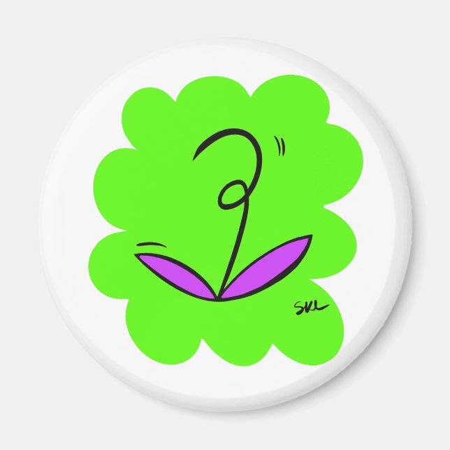 Imã SklinesArt – Bold Logo (Frente)