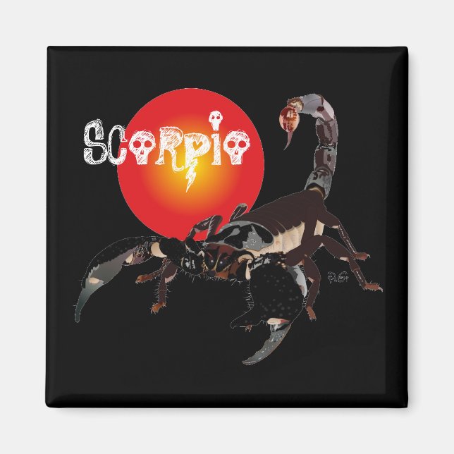 Imã Skorpion Magnet (Frente)