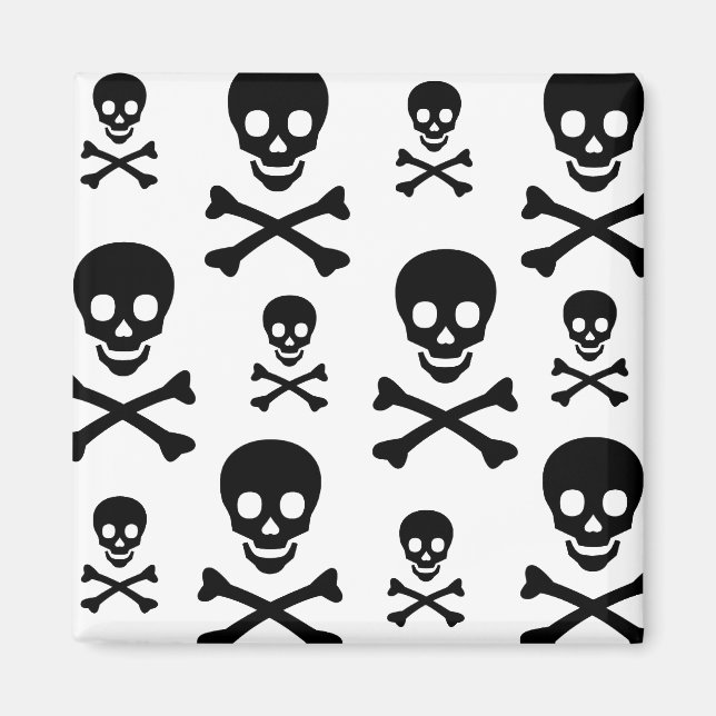 Imã Skull N Crossbones (Frente)