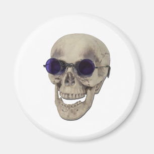 Imã SkullPurpleGlasses121611