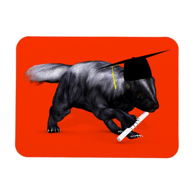Ímã Skunk Mais Inteligente Do Campus (Horizontal)