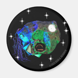 Imã Skwot Acima do Mestre Asteroidhead com Estrelas