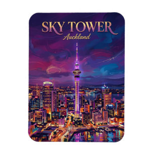 Ímã Sky Tower Nova Zelândia