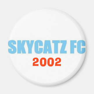 Imã SKYCATZFC TEXT 2002 Magnet