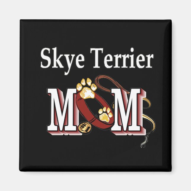 Imã Skye Terrier MOM Gifts (Frente)
