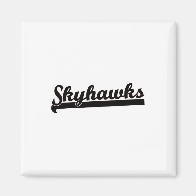 Imã Skyhawks Lacrosse Voleibol Skydiving Basquete (Frente)