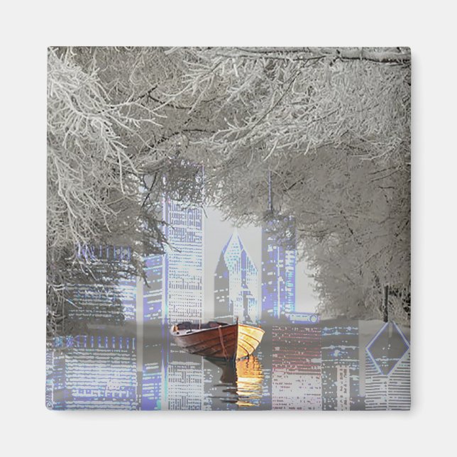 Imã Skyline (Frente)