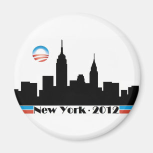 Imã Skyline 2012 da Nova Iorque de Obama