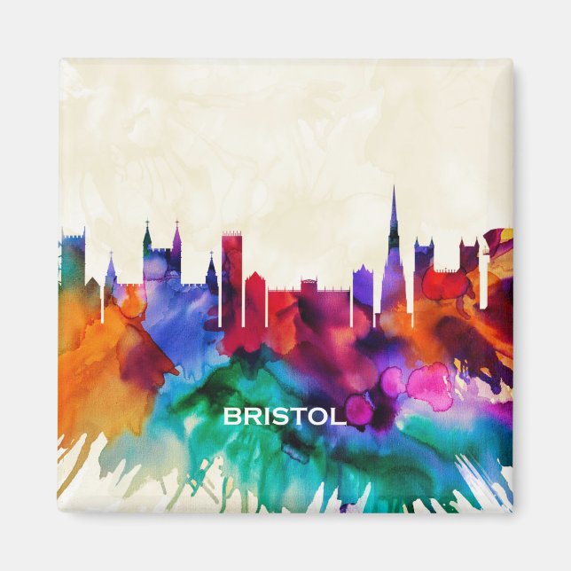 Imã Skyline Bristol (Frente)