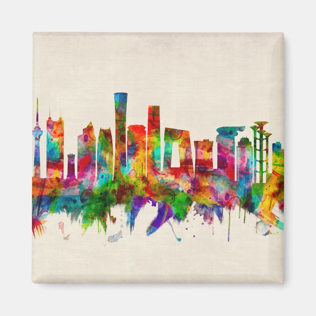 Imã Skyline da China em Pequim (Frente)